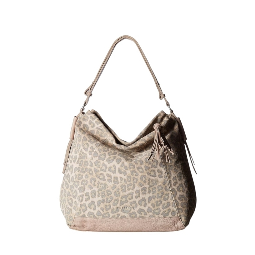 Liebeskind Berlin Leopard Print Hobo Bag